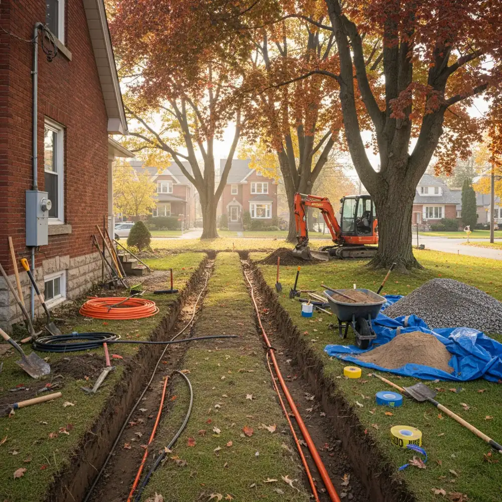 Trenching & Utility Lines